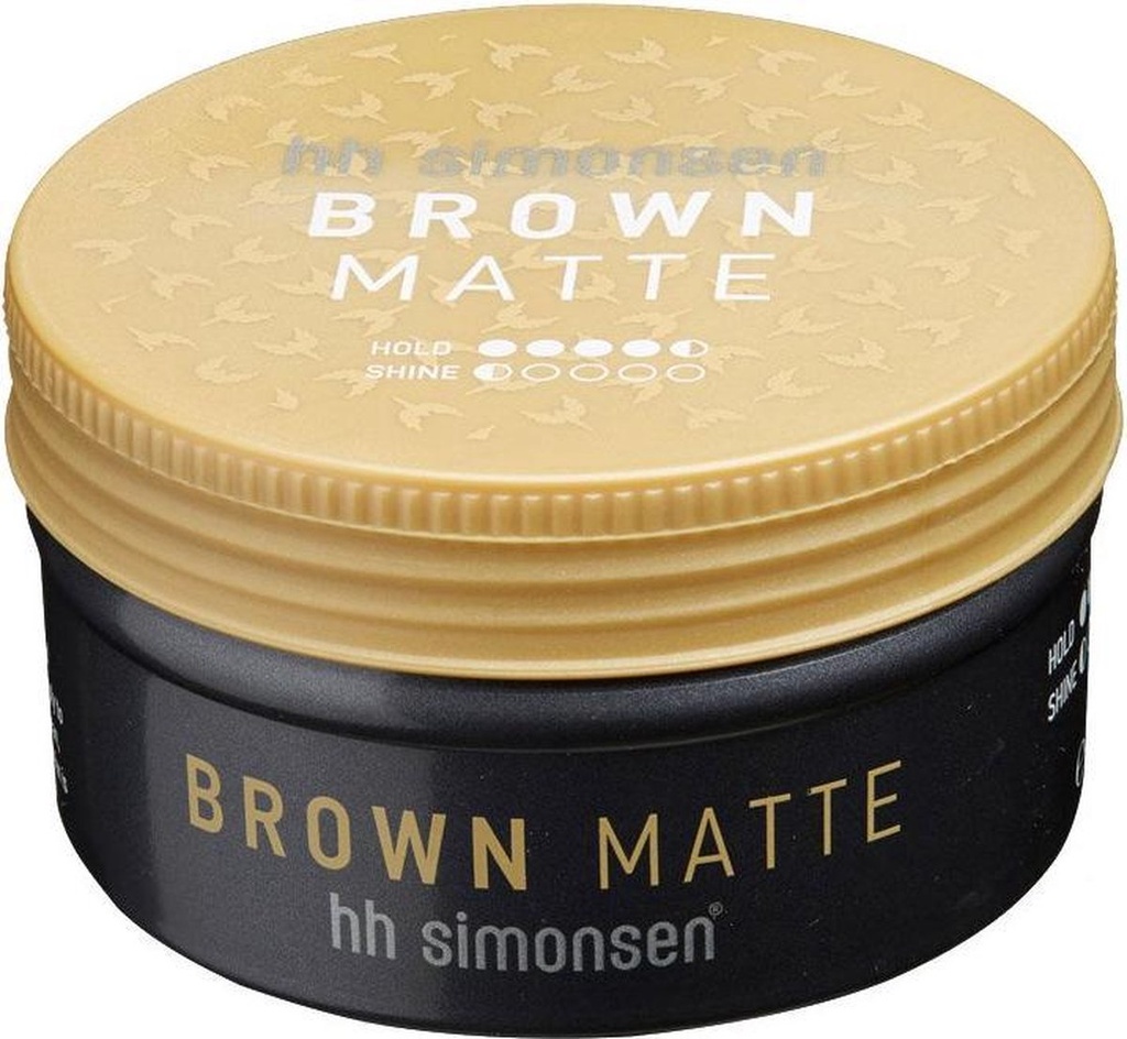 Brown Matte Clay Wax 100ml