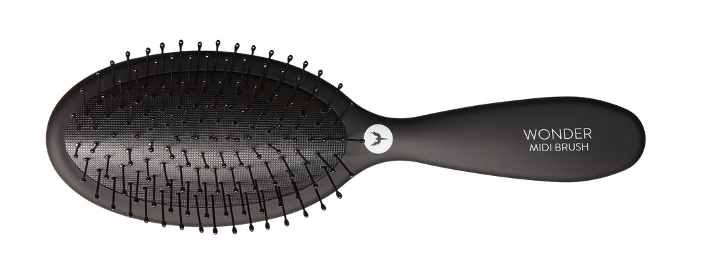 HH S WONDER BRUSH MIDI BLACK